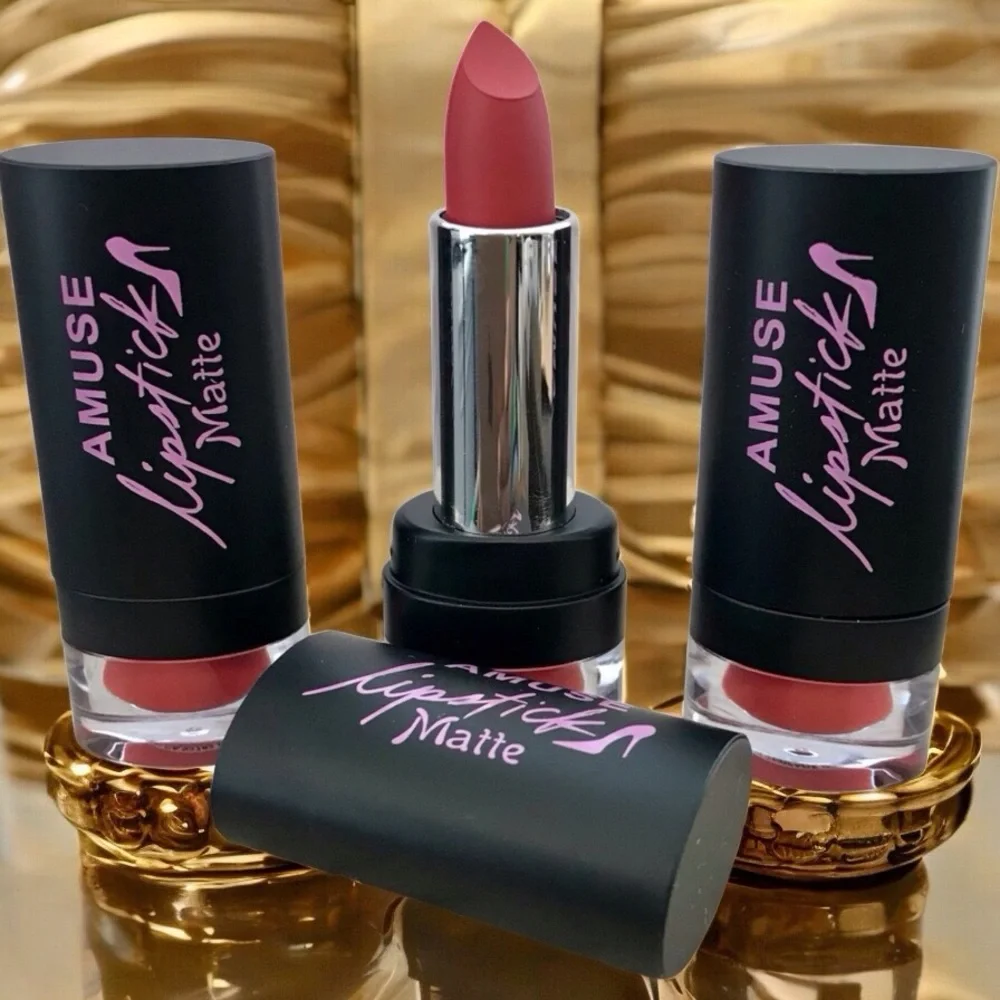 🆕3pcs Amuse Matte Lipstick